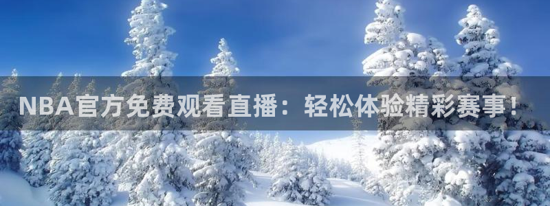 新球体育赛事：NBA官方免费观看直播：轻松体验精彩赛事！